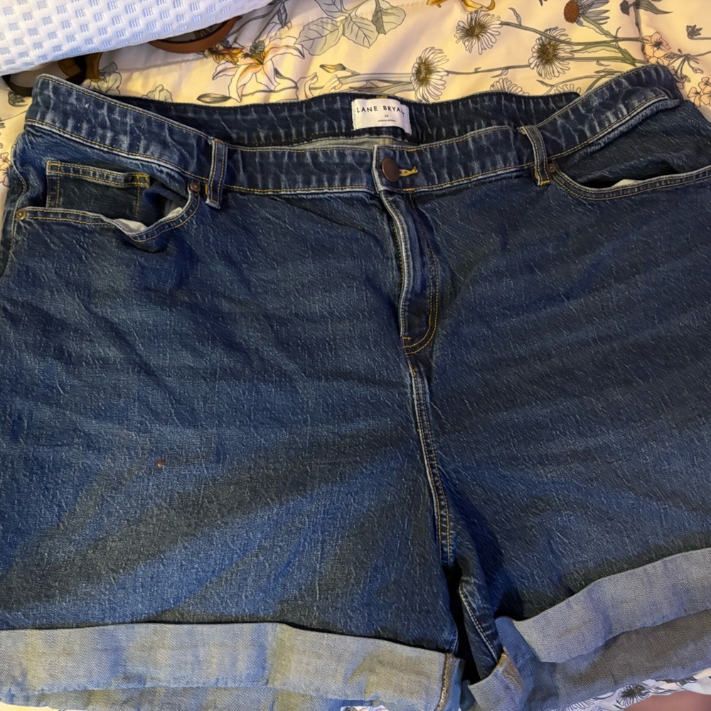 Lane Bryant Blue Denim shorts